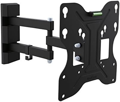 QualGear QG-TM-006-BLK 23-Inch to 42-Inch Universal Low Profile Tilting Wall Mount LED TVs, Black