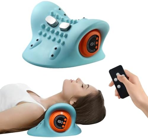 Neck Massager 3 in 1 Portable Massager with Heat & Comfortable Stretching