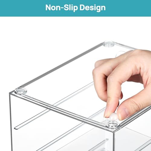 Vtopmart Acrylic Desk Organizer with 8 Drawers for Office, Makeup, Crafts
