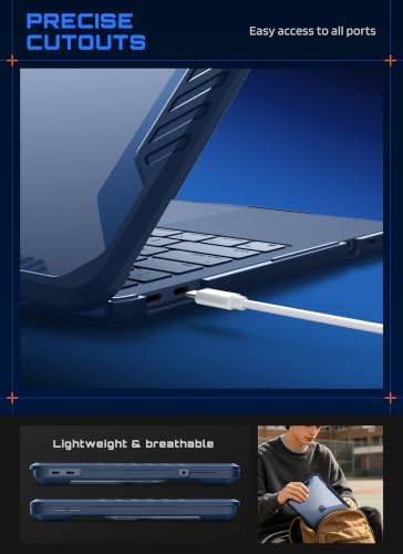 SUPCASE for MacBook Neo 13 Inch Case with Stand 2026, Indigo