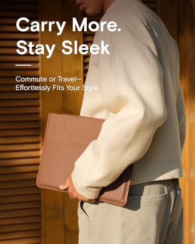 MOFT Laptop Carry Sleeve with Stand &Smart Storage for 14" Laptop for Work