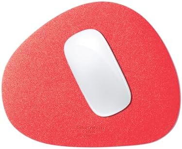 GREEDY FARMERS Mouse pad, Non-Slip Washable Waterproof Computer Mouse pad (Red Grapefruit Coral)