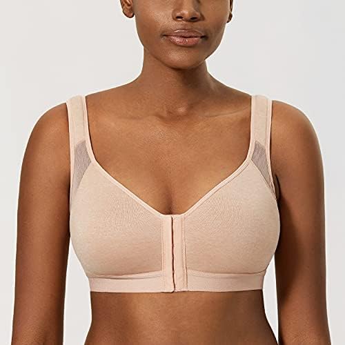 DELIMIRA Women's Front Closure Posture Support Bras