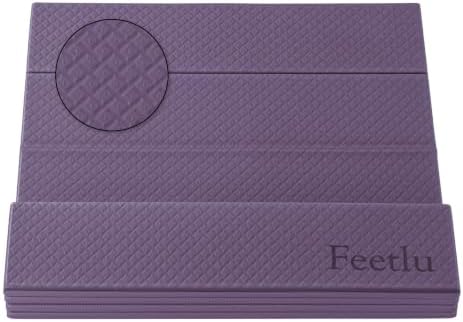 Foldable Yoga Mat, 72" x 24", 6/8/10/12mm
