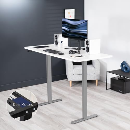 VIVO White 71 x 30 in Standing Desk, DESK-KIT-E2G7W
