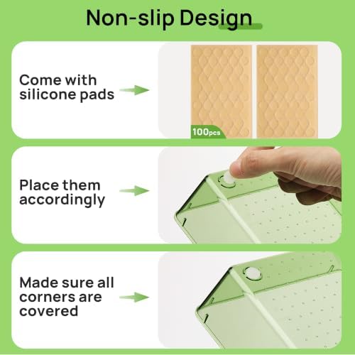 Vtopmart 25 Pack Plastic Drawer Organizers with Non-slip Rubber Pads
