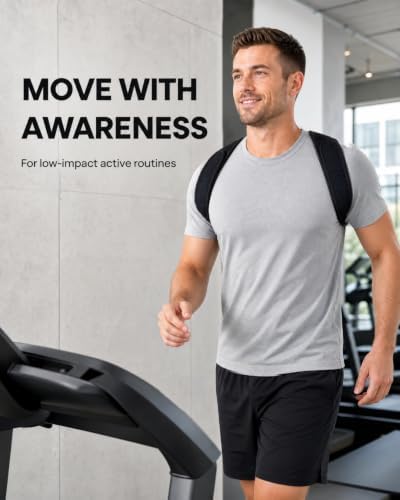 Men's Shoulder Posture Corrector for Low-Impact Exercise