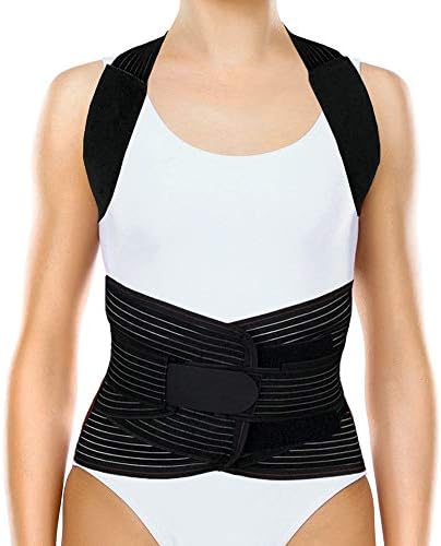 ORTONYX TLSO Full Back Support Brace with Removable Dorso-Lumbar Pad