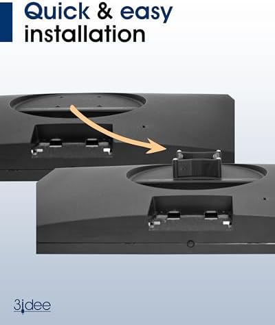 3IDEE Universal VESA Spacer Compatible with Many Samsung, HP, MSI Monitors (Samsung Odyssey G95C & More) - 30mm Distance - Monitor Mount Adapter (100x100mm)