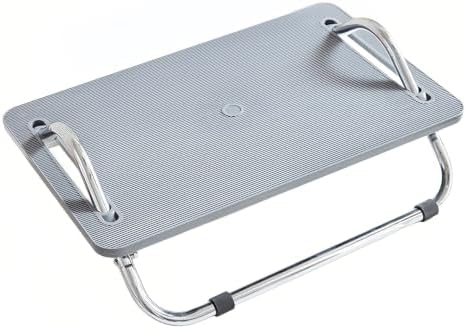 Adjustable Under Desk Foot Rest Non Slip Foot Stool with Metal Frame Office