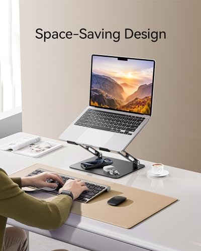 Orlian Adjustable Aluminum Laptop Stand for MacBook Air Pro Neo 10-17.3''