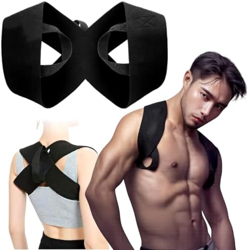 Fitness Posture Corrector Training Straps, 2026 New Fitness Heavy Shoulder Straps, Open Shoulder Assist Straps Shoulders for Weight Training, Chest Straight, Bench Presses, Shoulder Training