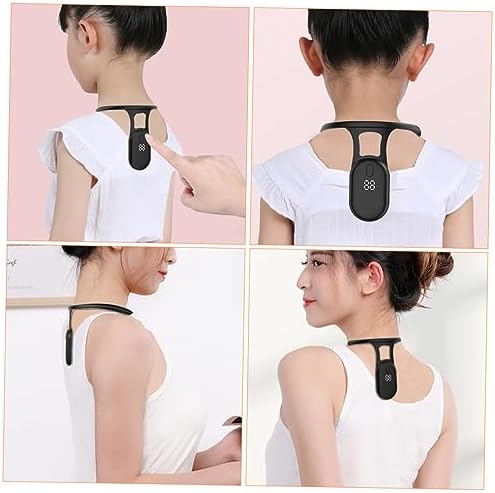 Beavorty Posture Corrector Device for Boy Girl Sitting Posture Training Sensor Hanging Neck Design with Vibration Reminder Portable Tool for Boys and Girls Eye Protection and Hunchback Prevention