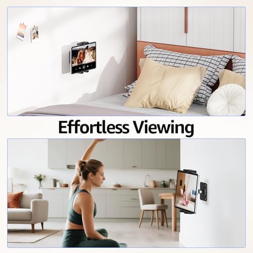 Urmust Tablet Wall Mount Ipad Holder, 4.7-15.6"