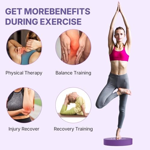 Foam Balance Pad,5BILLION Stability Pad for Physical Therapy,Non-Slip Exercise Balance Pad for Balance workouts,Yoga Knee Pad for Gym Fitness Stretching Pilate