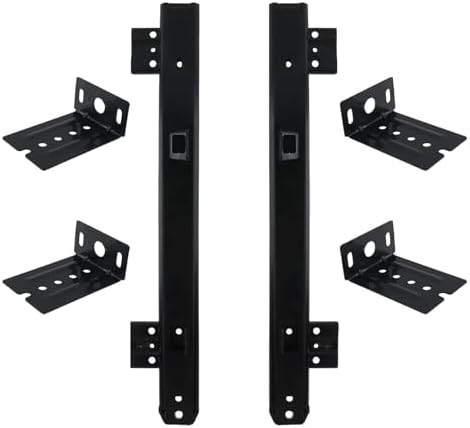 1 Pair Soft Close Drawer Slides Under Desk Keyboard Tray Rails Slides, 10 Inch Side Mount Heavy Duty Cabinet Drawer Glides, Ball Bearing Full Extension Kitchen Cabinet Rails 100 LB Capacity