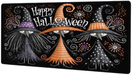 Halloween Large Mouse Pad Non-Slip Rubber Long Gaming Desk Mat