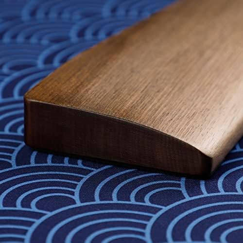 Ergonomic Wooden Wrist Rest Solid Wood Walnut for Keychron Q10