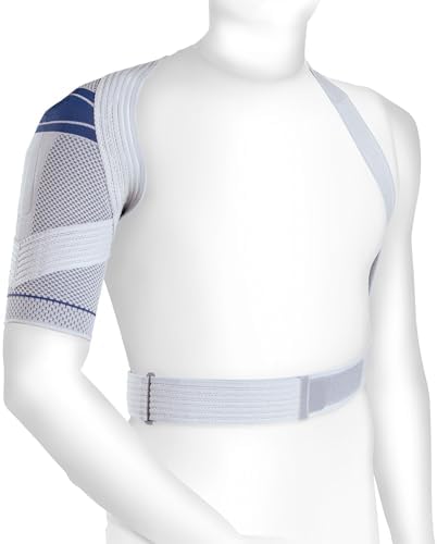 Bauerfeind - OmoTrain - Shoulder Support - Breathable Knit Shoulder Brace for Pain Relief for Injured or Strained Shoulders, Helps Maintain Natural Movement