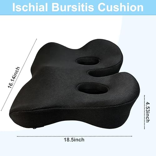 Piriformis Ischial Bursitis Cushion, Cloud Cradle Seat Cushion
