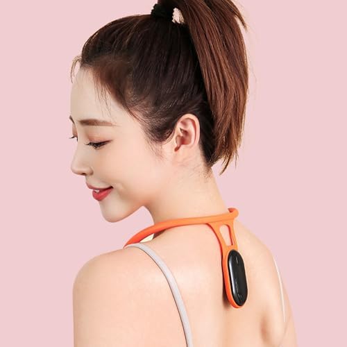 Smart Posture Trainer with Vibration Reminder for Men & Women (Orange)