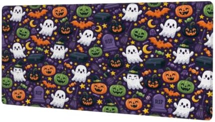 Halloween Large Mouse Pad Non-Slip Rubber Long Gaming Desk Mat
