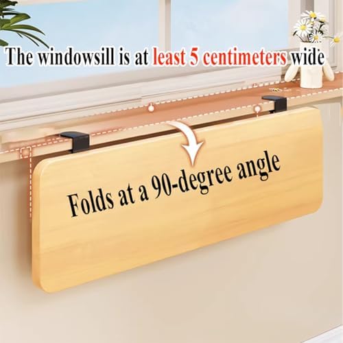 Clamp On Desk Extender, 90 Degree Foldable Desktop Extension Board, Ergonomic Keyboard Tray Extender for Office Desk, Dining Table, Window Sill & Bookshelf Space Saving Color2 20x40cm (7.9inx15.7in)