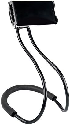 011 Neck Cell Desk Bed,Bike and Motorcycle Mount,Lazy Bracket Mobile Phone Stand Holder (Black)