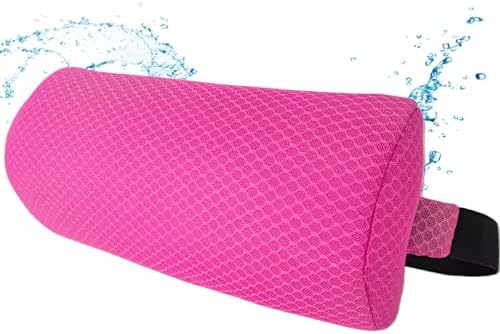 1 Pack Headrest Pillow for Patio Chaise Lounge,Recliner,Beach Chair,Pink