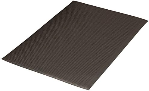 Guardian Air Step Anti-Fatigue Floor Mat, Vinyl, 27"x60", Black, Reduces fatigue and discomfort, Can be easily cut to fit any space