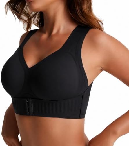 Posture Corrector Bras Women Wireless Wide Strap Back Support Bra