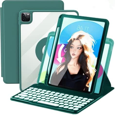 Case with Keyboard for iPad (A16) 11th/10th Generation Upgraded
