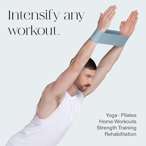 Bala Bands Resistance Bands, Non-Slip Fabric Exercise Bands