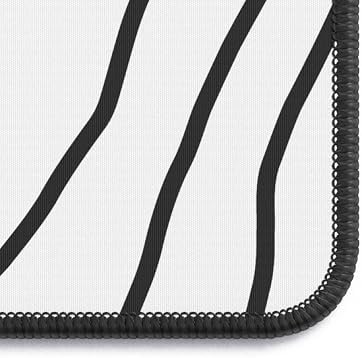 Gamer Boss - Gaming Mouse Pad - 36 x 17 Inches - 4mm Thick with Stitched Edges, Non-Slip Rubber Base, Premium Cloth Mousepad, Desk Mat for Laptop, Keyboard, Computer & PC (Extended Plus, White Topo)