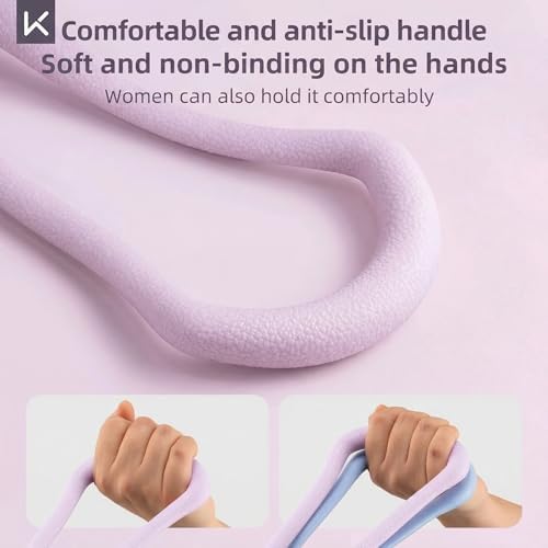 Keep Figure-8 Resistance Band - High Elasticity Exercise Band for Arm Toning, Shoulder & Core Stretching - Anti-Slip Grip Portable Fitness Equipment for Home Workout