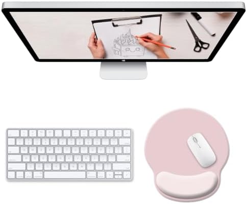 Hancynir Ergonomic Mouse Pad with Wrist Support Gel Mouse Pads Wrist Rest