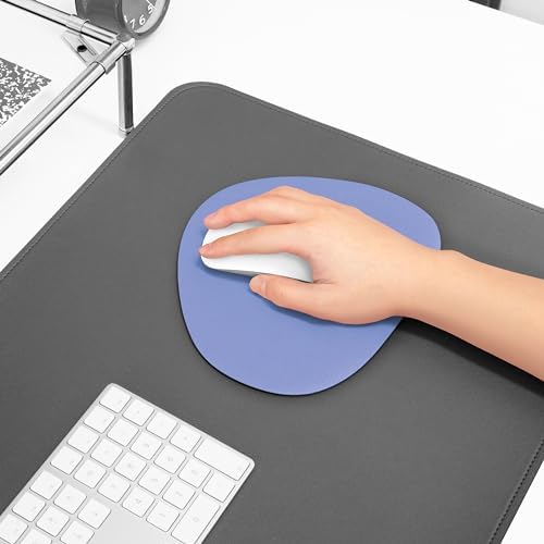 GREEDY FARMERS Mouse pad, Non-Slip Washable Waterproof Computer Mouse pad (Smurf Blue)