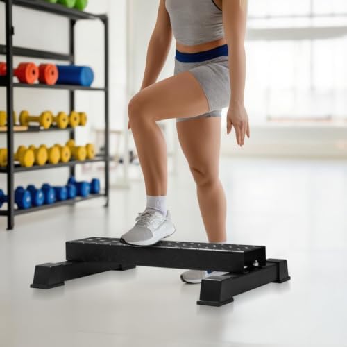 Steel Calf Raise Block, Heavy-Duty Stretch Platform, Leg Workout Equipment