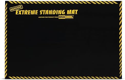 Standing Mat Industrial Anti-Fatigue for Work, 2' x 3' x 1", Black Foam