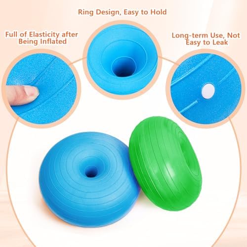 Lewtemi 4 Pcs Flexible Seating for Classroom Elementary 20'', Rainbow Color