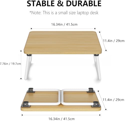 Foldable Lap Desks Laptop Tray for Bed or Couch