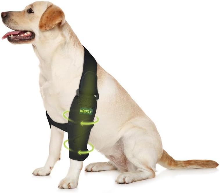 Dog Elbow Brace for Large Breeds, Shoulder Support & Easy Mobility