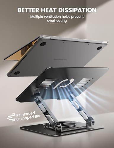 Lamicall Aluminum Laptop Stand for Desk for MacBook Neo Air Pro 10-17.3''