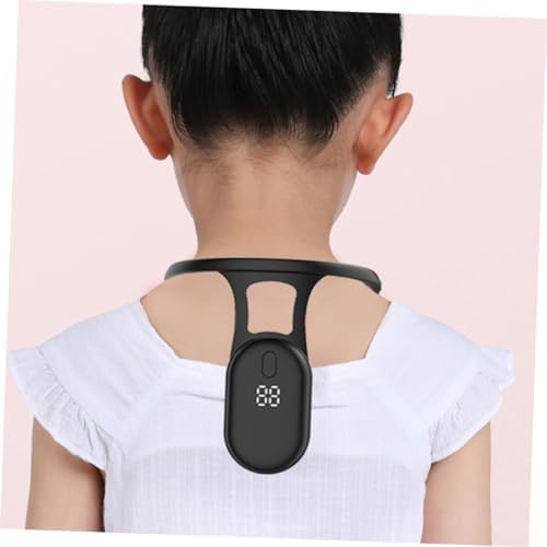 Posture Corrector Device Vibration Reminder Portable Sitting Posture Trainer for Students and Adults Neck Hanging Sensor for Correcting Hunching and Slouching