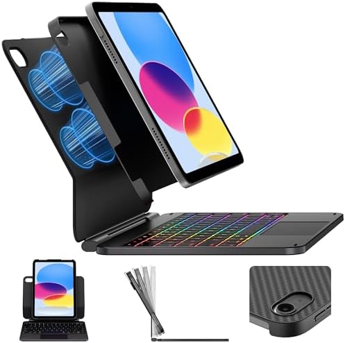 typecase Edge+ Keyboard Case for iPad A16 11th/10th Gen, Portrait Stand