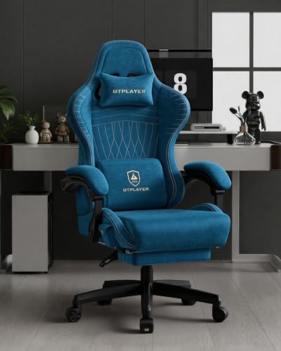 GTPLAYER Gaming Chair Ace Pro, Computer Office Chair for Adults, Deep Blue