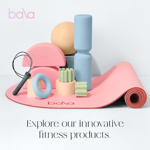 Bala Yoga Mat for Home Gym, Non-Slip Exercise Mat for Home Yoga