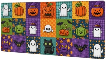 Halloween Large Mouse Pad Non-Slip Rubber Long Gaming Desk Mat