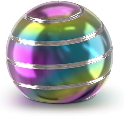 Kryfa 1.54in Kinetic Desk Toy ADHD Stress Relief Gift Adults, Colorful