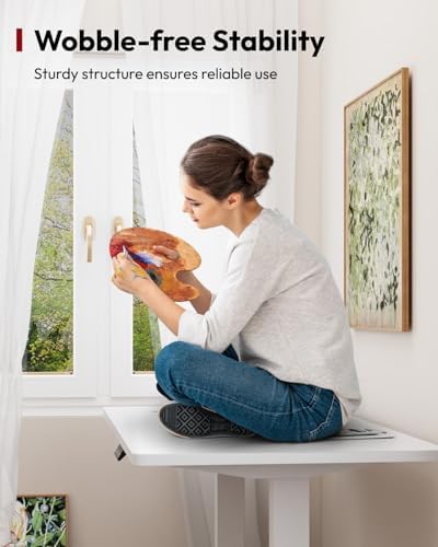 SANODESK 63''x24'' Height Adjustable Electric Standing Desk for Home Office